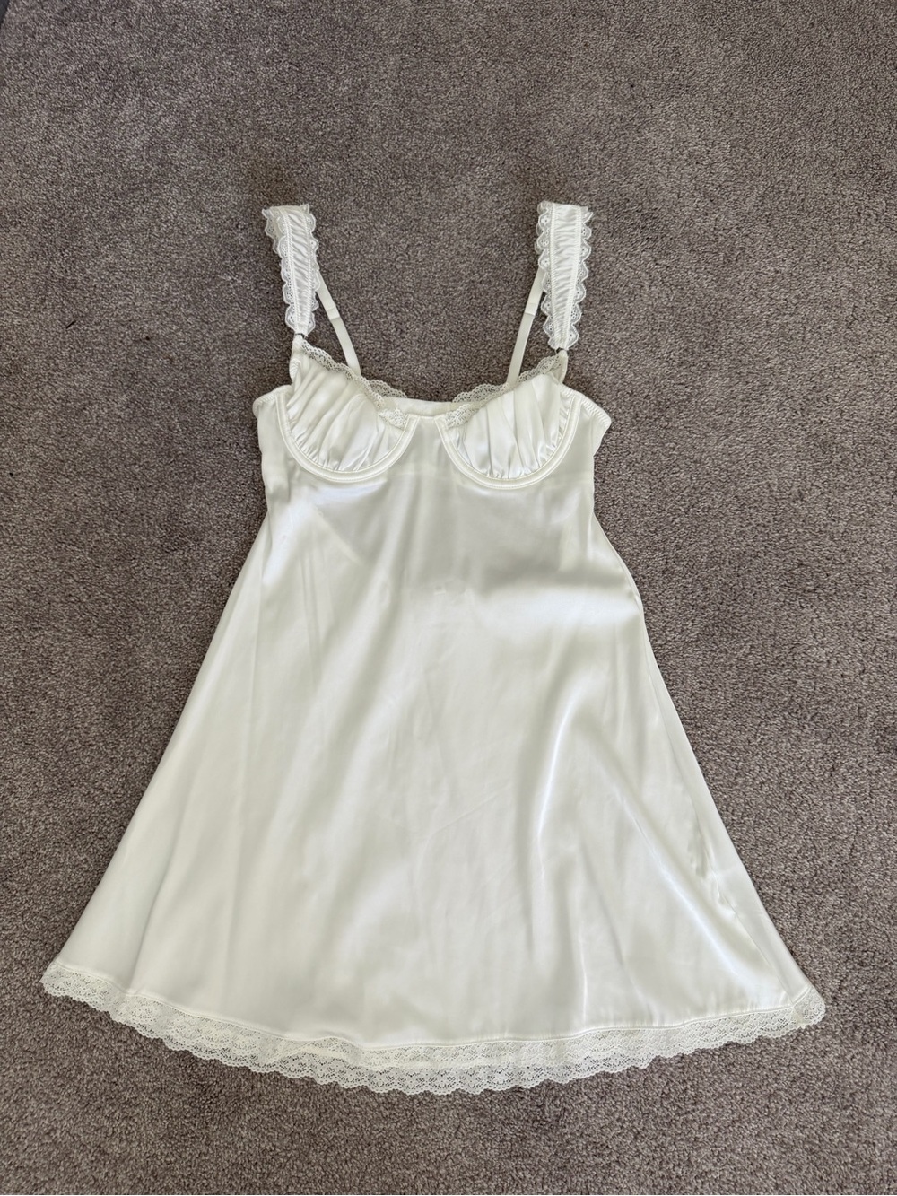 Kat The Label Celeste Slip Ivory